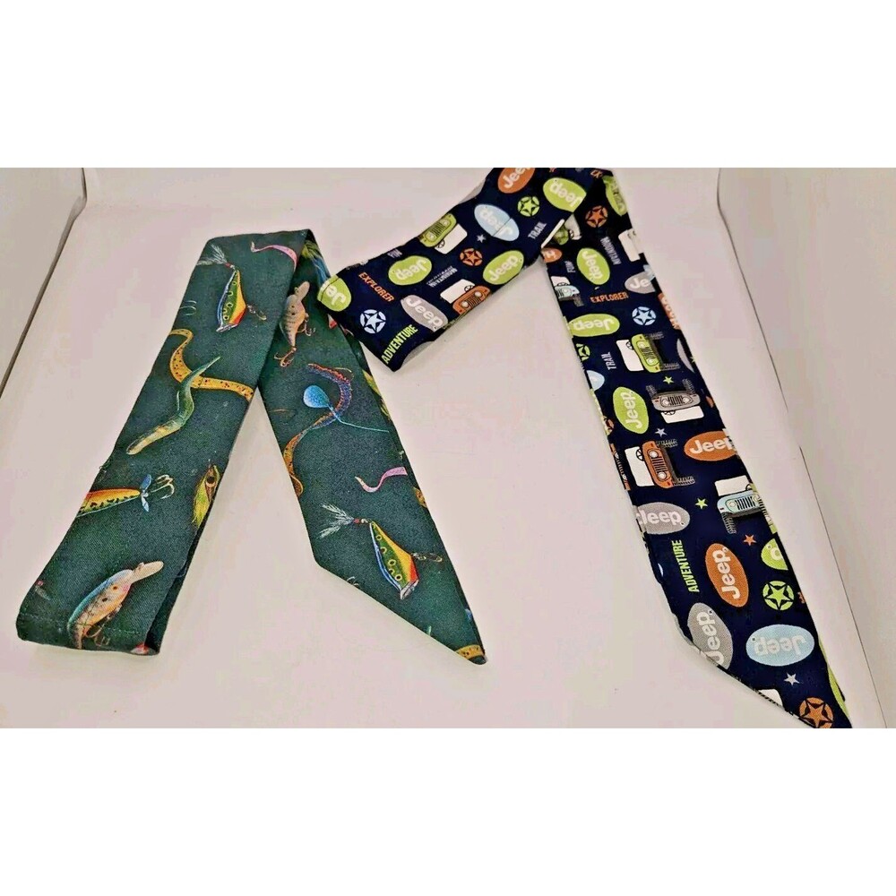 2 Neck Coolers JEEP Fishing Lures Non-Toxic Reusable, Handmade in the USA